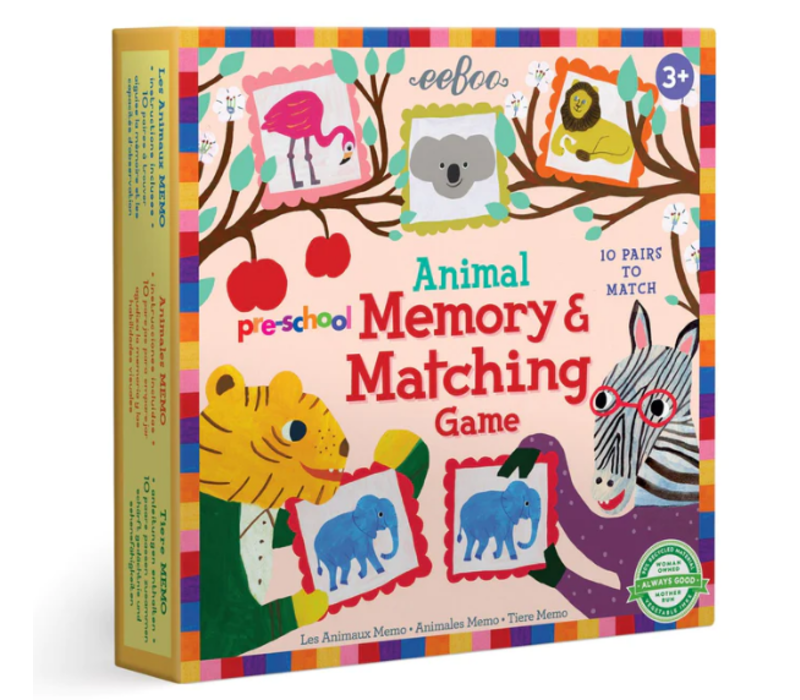 Animals Memory & Matching Game