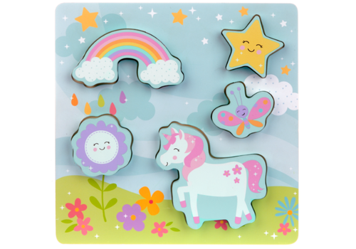 Ganz Blossom Unicorn  Wooden Puzzle by Ganz