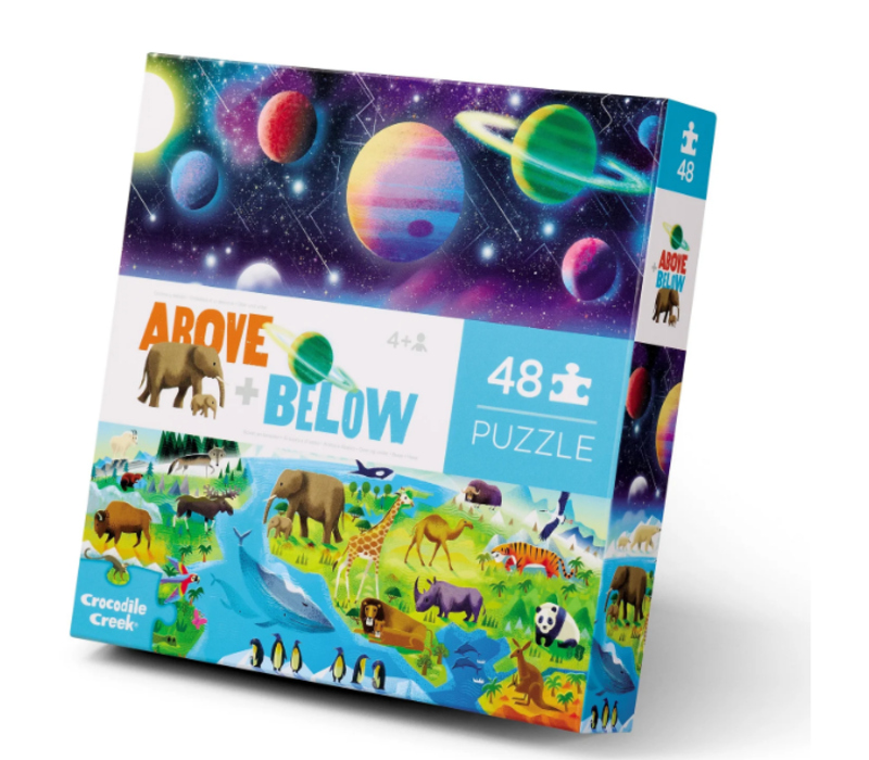 Above + Below 48 Piece Puzzle - Earth and Space