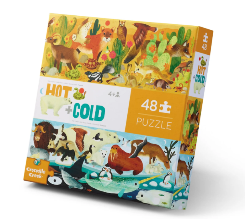 Opposites  48 Piece Puzzle - Hot & Cold