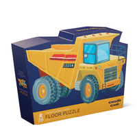 Construction Zone Floor  Puzzle - 36 pieces