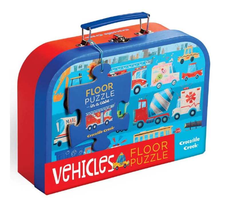 Vehicles  - 24 Piece Puzzle Case