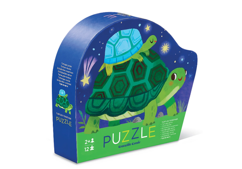 Crocodile Creek Turtles Together - 12 pc Mini Puzzle