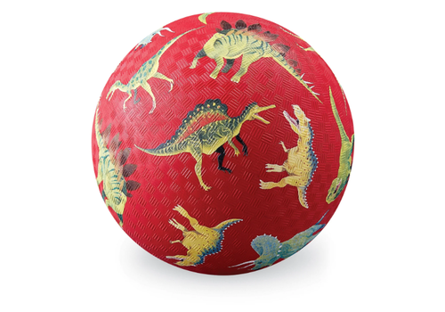 Crocodile Creek Dinosaur Red 5" Playground Ball