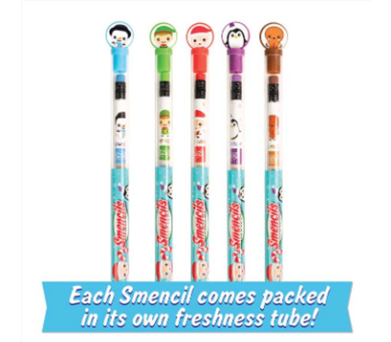 Holiday Smencils (pack of 5)