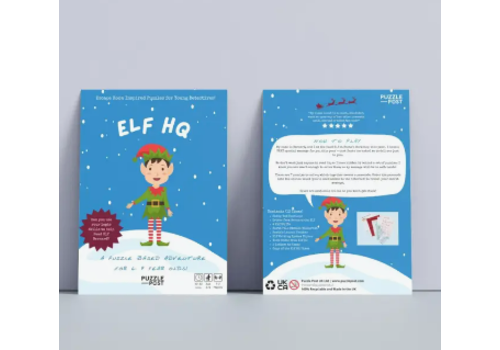 Puzzle Post UK Ltd ELF HQ - a puzzle based adventure for 6-9 year olds