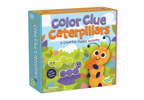 PEACEABLE KINGDOM Color Clue Caterpillars