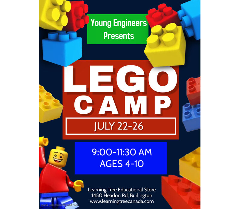 Young Engineer LEGO Bricks! Summer Camp - July 22-26 AM