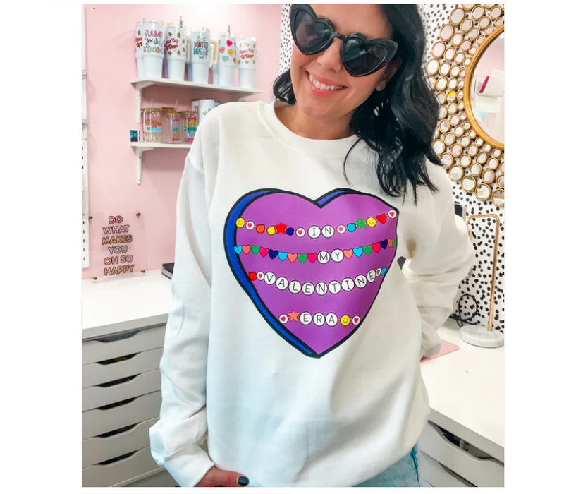Friendship Heart Sweater  Sizes: Sm