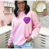 Lessons In Positivitiy Affirmation Pink Sweater  Sizes: small