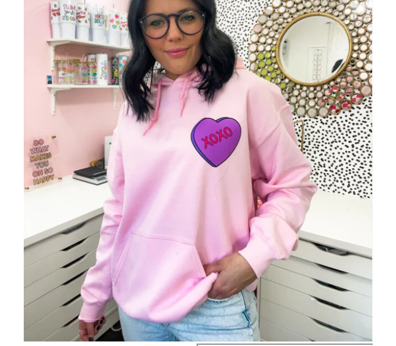 Affirmation Pink Sweater  Sizes: small