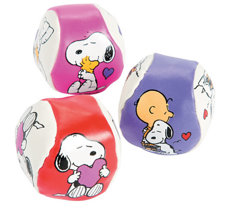 Mini Peanuts Valentine Kickballs