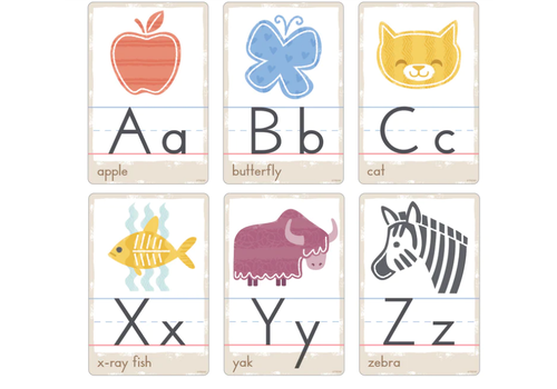 Trend Enterprises Good Nature Alphabet Cards* Trend Enterprises Good Nature Alphabet Cards*
