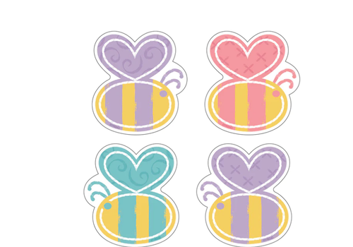 Trend Enterprises Garden Bees Mini Accents Variety Pack (D)*