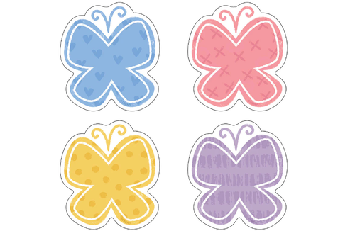 Trend Enterprises Garden Butterflies Mini Accents Variety Pack