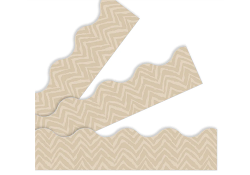 Trend Enterprises Natural Weave Terrific Trimmers/Border*