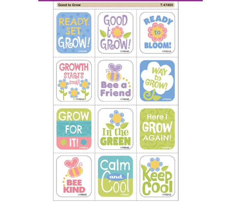 Good To Grow Tear & Share Stickers