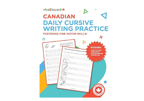 Chalkboard Publishing Canadian Daily Cursive Writing Practice Grades 2-4*