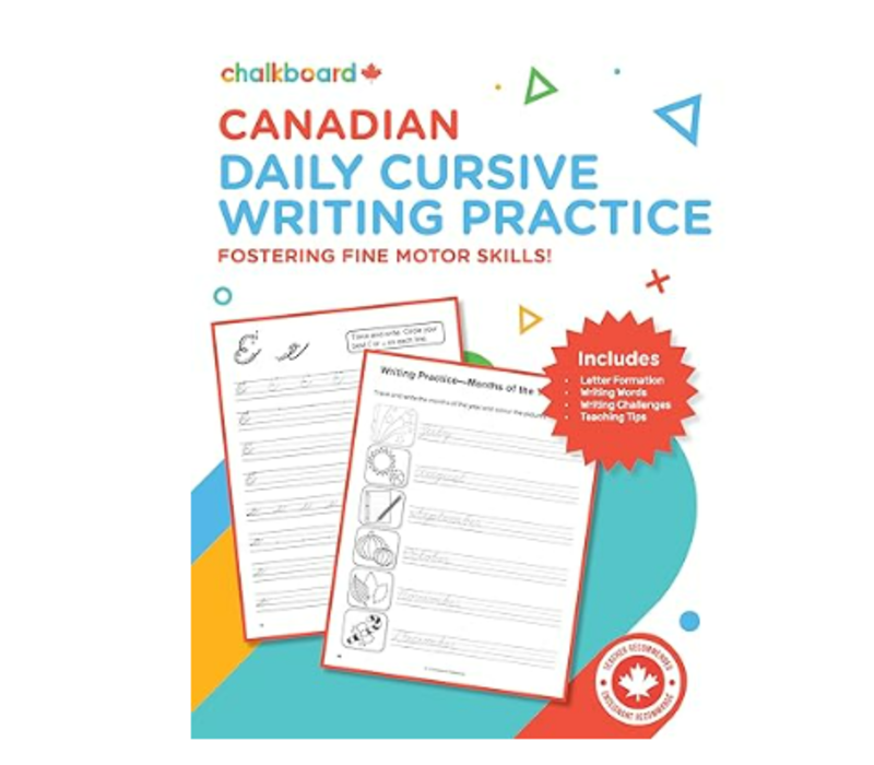 Canadian Daily Cursive Writing Practice Grades 2-4*