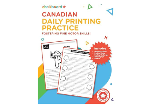 Chalkboard Publishing Canadian Daily Printing Practice K-2*