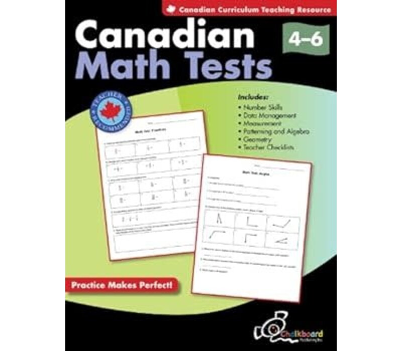 Canadian Math Tests 4-6