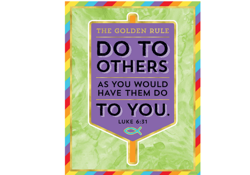 Carson Dellosa The Golden Rule Chart* (D)
