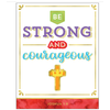 Carson Dellosa Be Strong and Courageous Chart