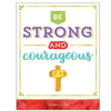 Carson Dellosa Be Strong and Courageous Chart(D)