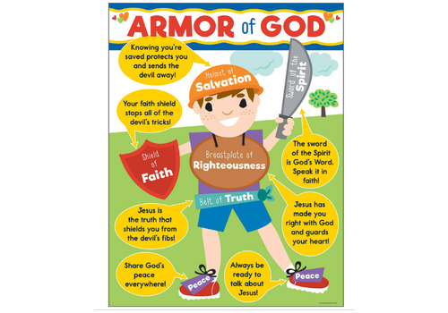 Carson Dellosa Armor of God Chart