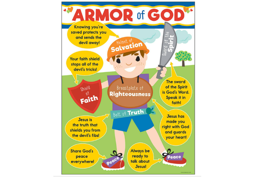 Carson Dellosa Armor of God Chart(D)