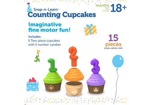 Learning Resources Snap-n-Learn Counting Cupcakes