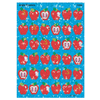 Trend Enterprises Apple Dazzlers Sparkle Stickers