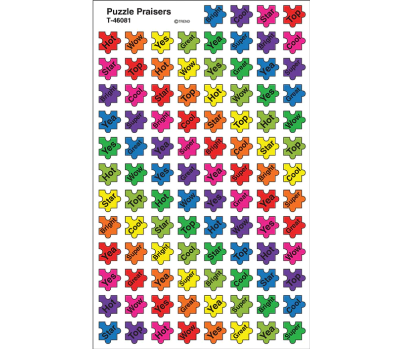 Puzzle Praisers Stickers (D)*