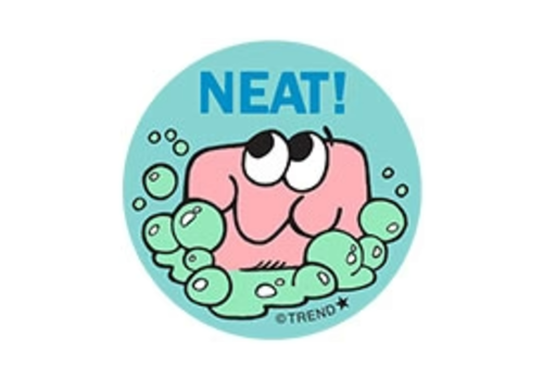 Trend Enterprises Neat! Soap Scent  Retro Scratch n Sniff Stinky Stickers (D)*