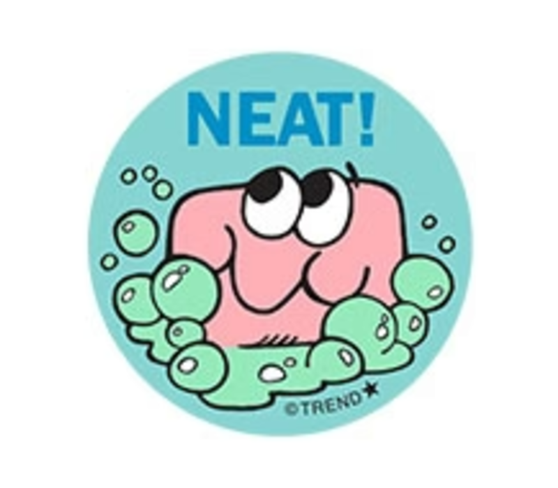 Neat! Soap Scent  Retro Scratch n Sniff Stinky Stickers