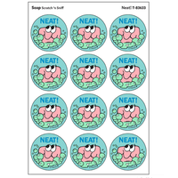 Neat! Soap Scent  Retro Scratch n Sniff Stinky Stickers