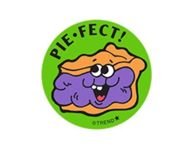 Pie-fect!, Fruit Pie  Scent  Retro Scratch n Sniff Stinky Stickers