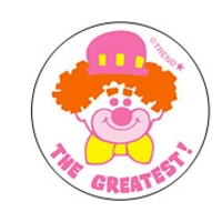 The Greatest!, Cherry Scent  Retro Scratch n Sniff Stinky Stickers