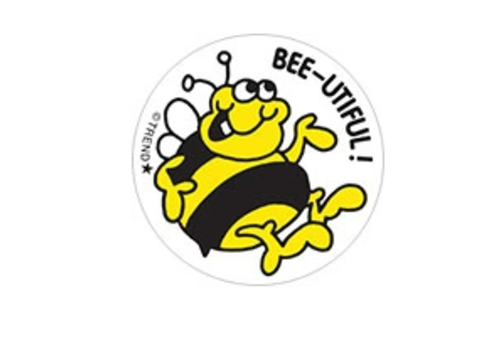 Trend Enterprises Bee-utiful!, Honey Scent  Retro Scratch n Sniff Stinky Stickers