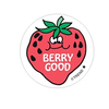 Berry Good, Strawberry Scent  Retro Scratch n Sniff Stinky Stickers*