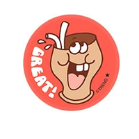 Great!, Cola Scent  Retro Scratch n Sniff Stinky Stickers