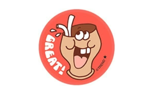 Trend Enterprises Great!, Cola Scent  Retro Scratch n Sniff Stinky Stickers