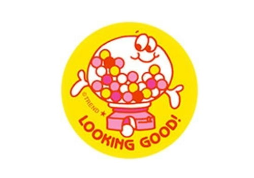 Trend Enterprises Looking Good!, Gumballs  Scent  Retro Scratch n Sniff Stinky Stickers