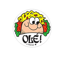 Olé!, Taco Scent  Retro Scratch n Sniff Stinky Stickers