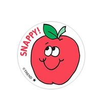 Snapple! Apple  Scent Retro  Scratch 'n Sniff Stickers