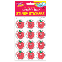 Snapple! Apple  Scent Retro  Scratch 'n Sniff Stickers