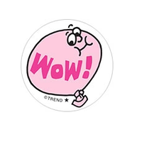 Wow! Bubble Gum Scent Retro Scratch 'n Sniff Stickers*