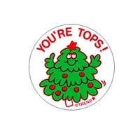 You're Tops!, Pine  Scent Retro Scratch 'n Sniff Stickers*