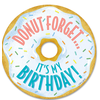 Creative Teaching Press Mid-Century Mod Donut Forget It's My Birthday Badge