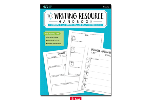 Creative Teaching Press Writing Resource Handbook Grade 2-3